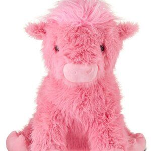 Jumbo Highland Cow Plush, Pink,  24", Valentine's Day by Way To Celebrate Viral